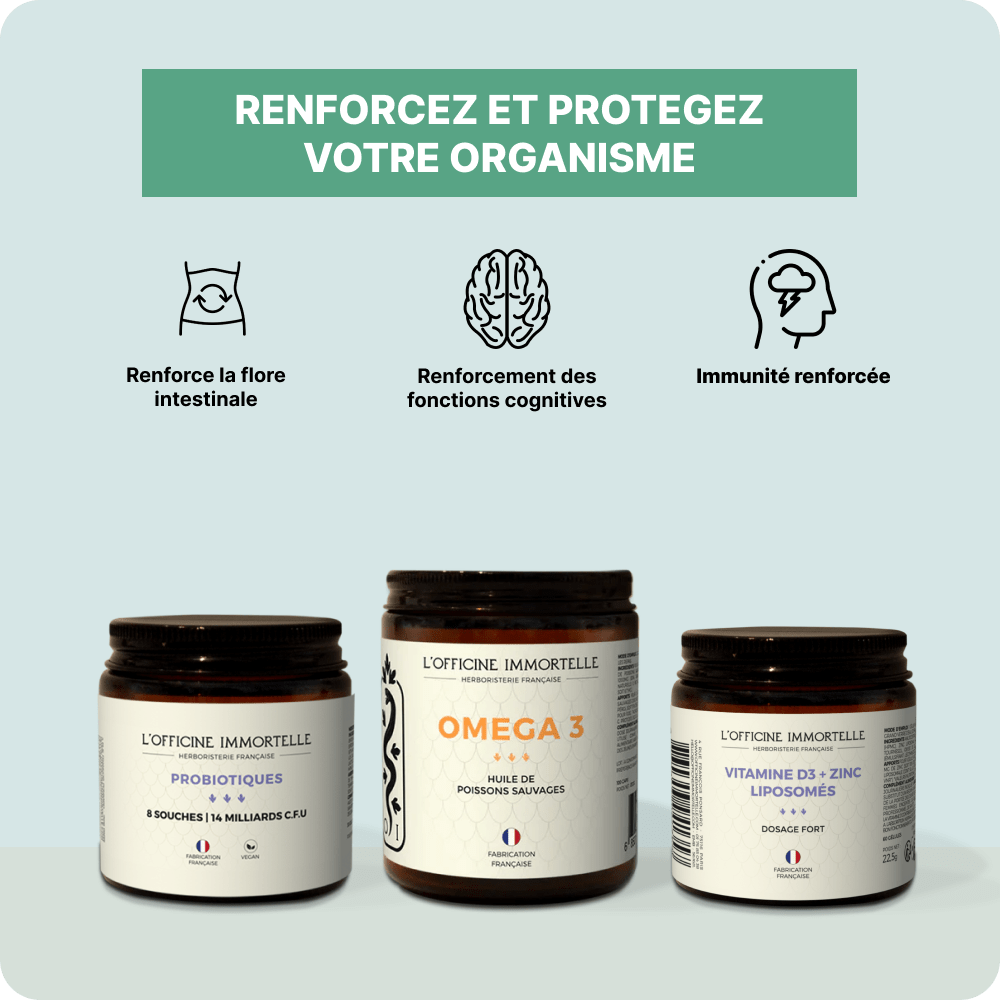 Routine Protection - Renforce et protĂšge votre organisme - Officine Immortelle