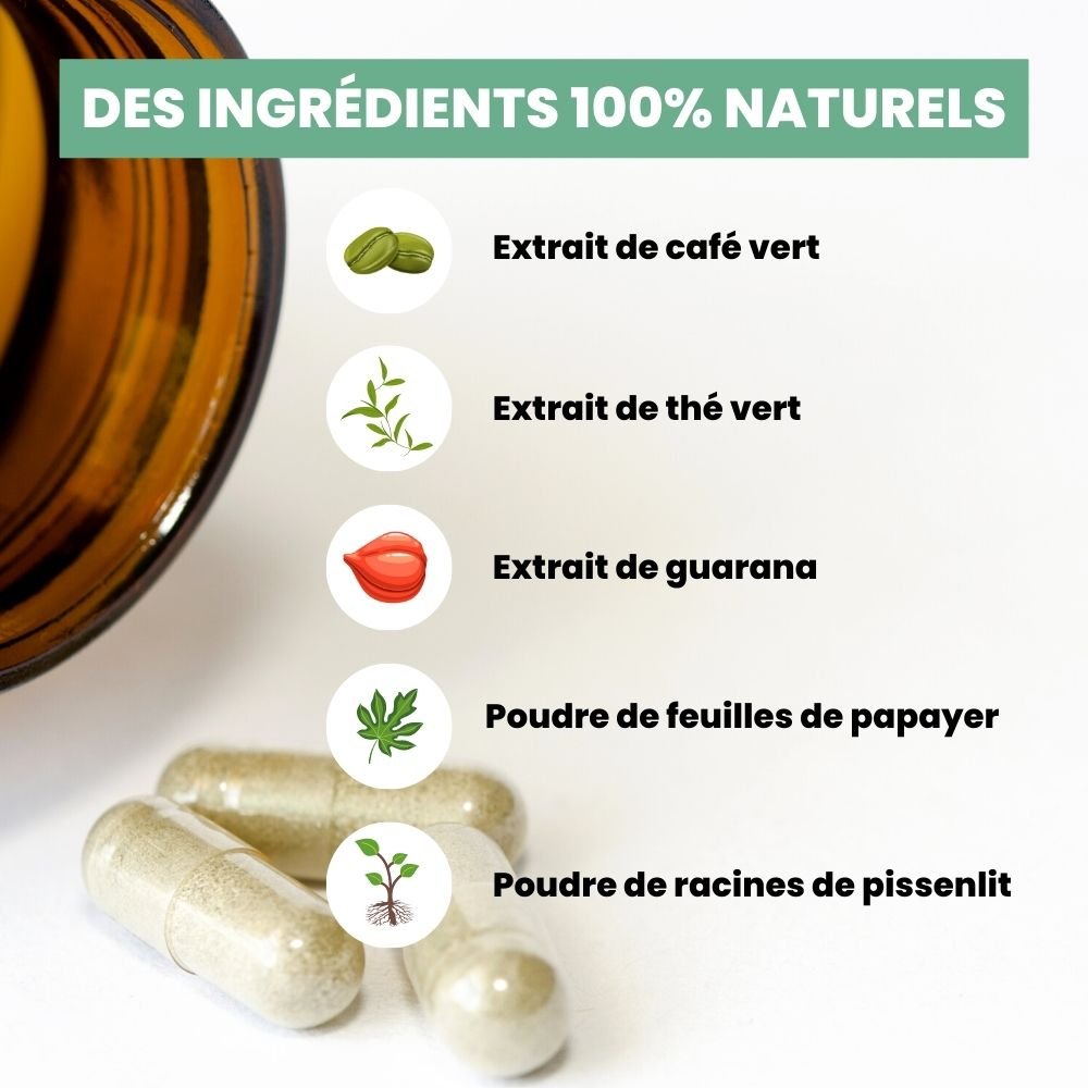 Vitamines Minceur - Brûleur de Graisses - Officine Immortelle