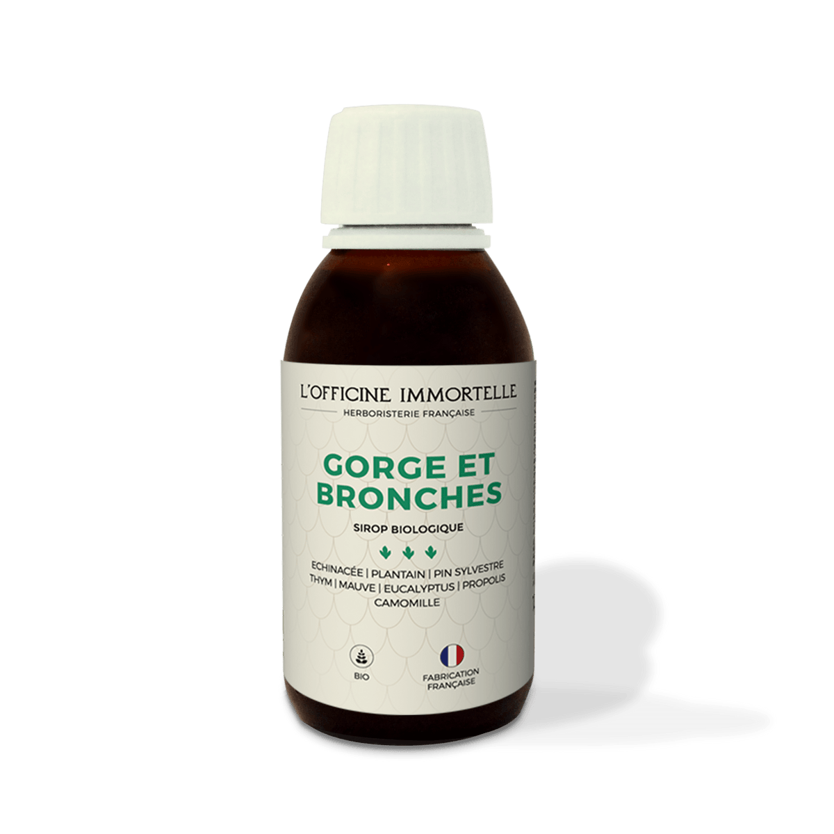 Sirop Gorge et Bronches - Officine Immortelle