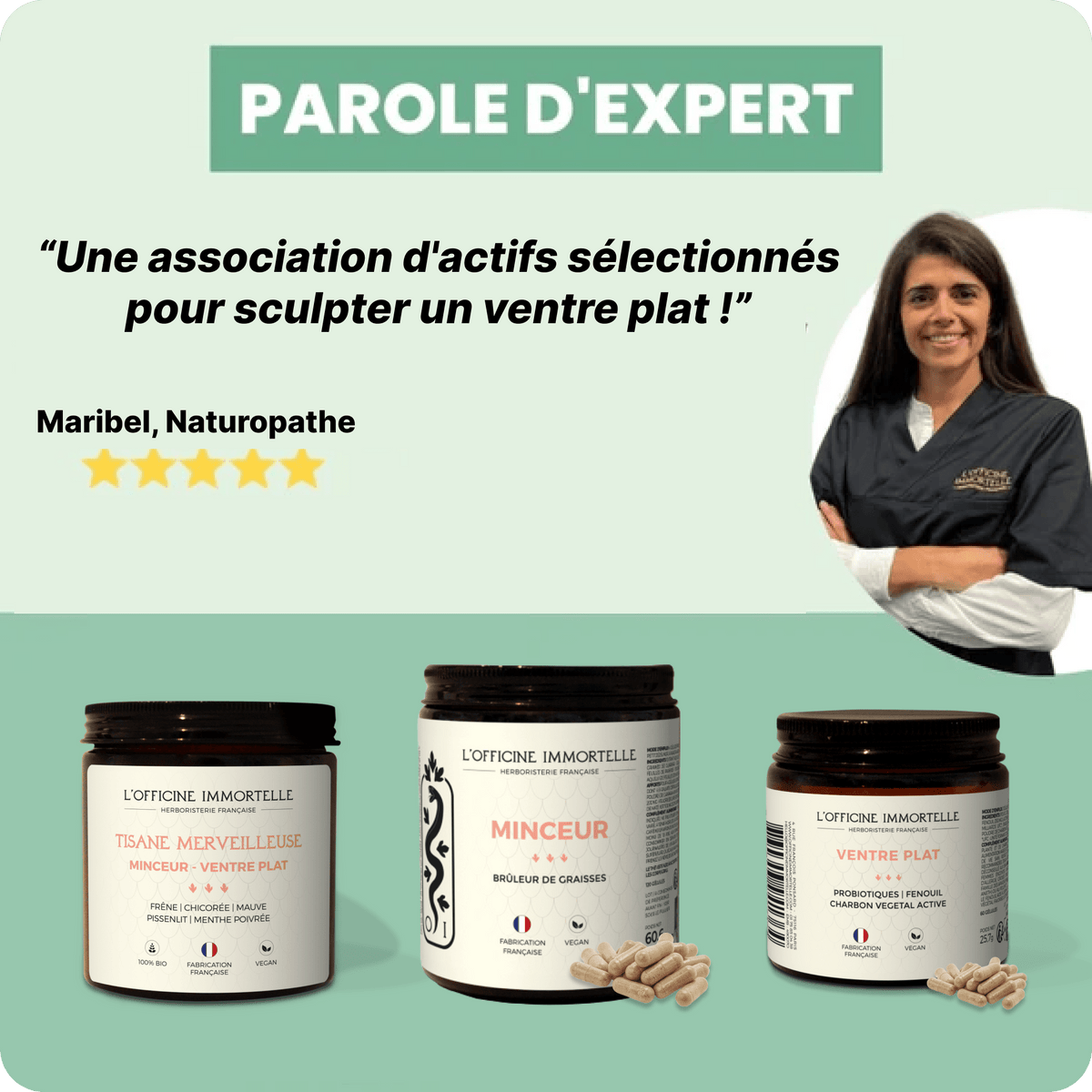 Objectif Ventre Plat Express 30 jours - Officine Immortelle