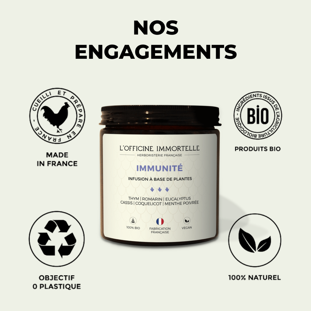 Tisane - Immunité - Officine Immortelle
